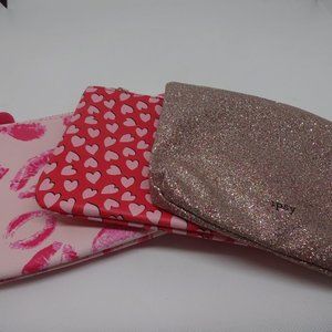 IPSY "Set of 3" Zippered Make-up Bags (NEW)